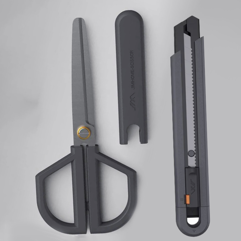 Scissors Stainless Craft - JIMIHOME Scheren- und Allzweckmesser-Set mit verstellbarem