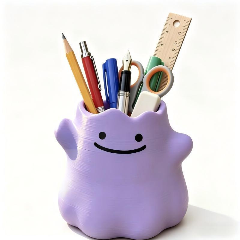 Stationery Office - Pokemon Ditto Stifthalter Kreative Aufbewahrungsbox Schreibtischdekoration