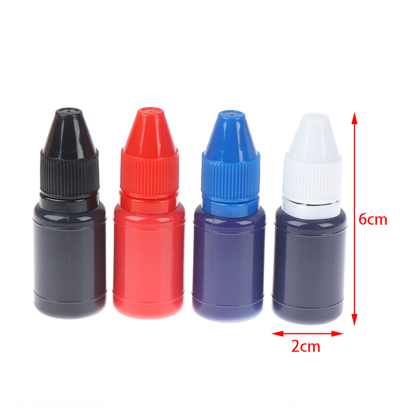 Self Inking Stamp - 10 ml Stempelkissen, Flash-Nachfüllung, schnell trocknende