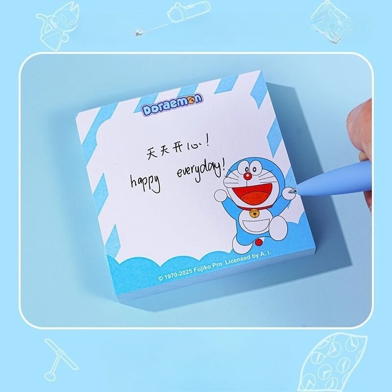 4 Stück Doraemon Haftnotizen A – Is Stationery Office Supply Bewertung und Preis