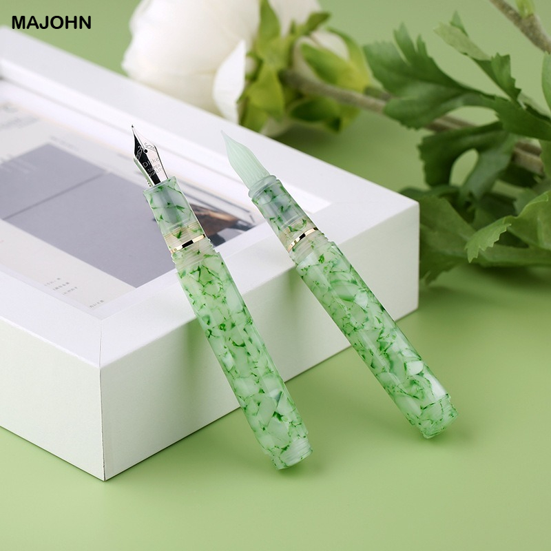 MAJOHN N8 Harz Glas Dip Stift  – Office Stationery Supply Business Bewertung und Preis