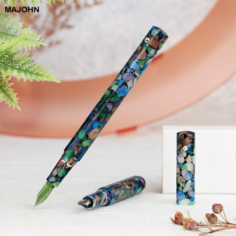 MAJOHN N8 Harz Glas Dip Stift  – Office Stationery Supply Business Bewertung und Preis