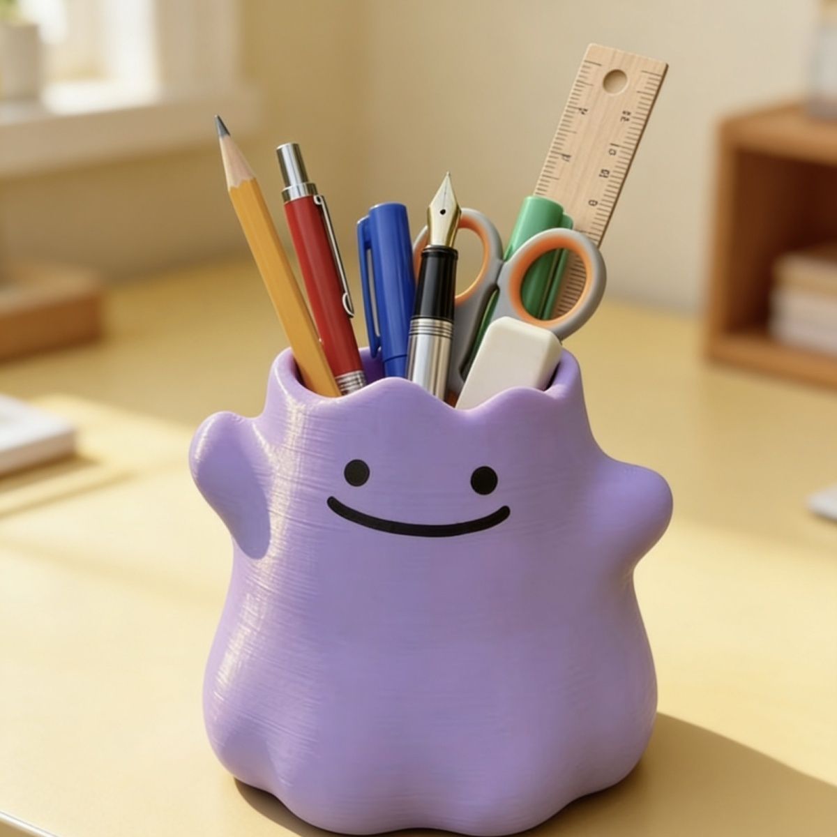 Pokemon Ditto Stifthalter Krea – Stationery Office Bewertung und Preis