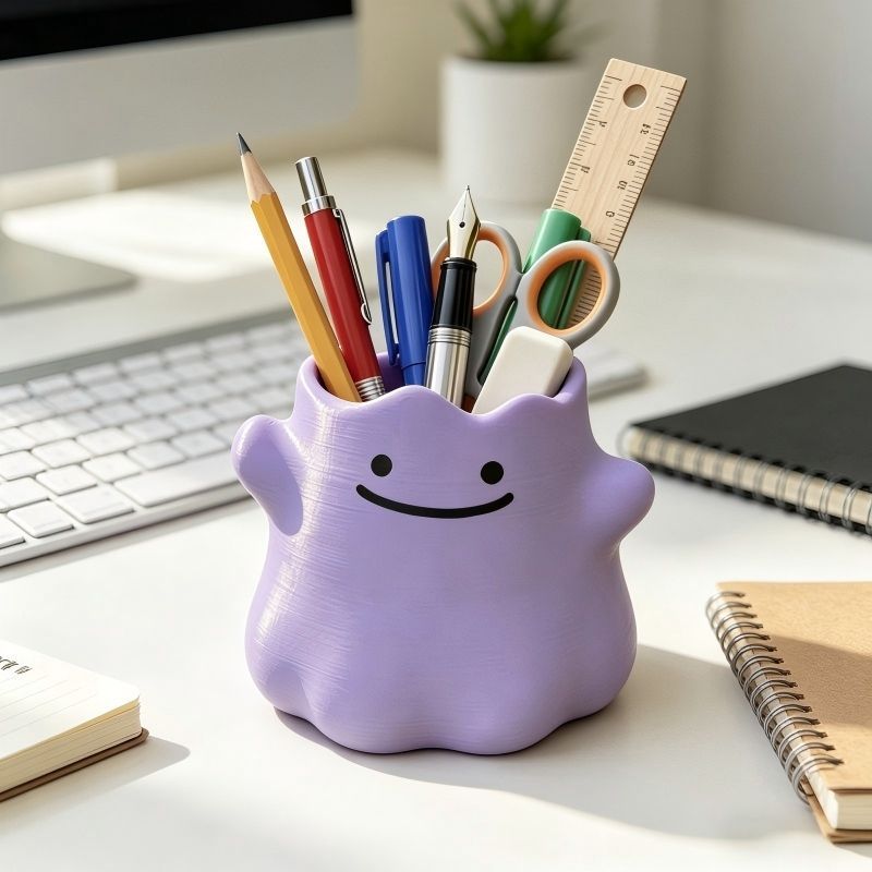 Pokemon Ditto Stifthalter Krea – Stationery Office Bewertung und Preis
