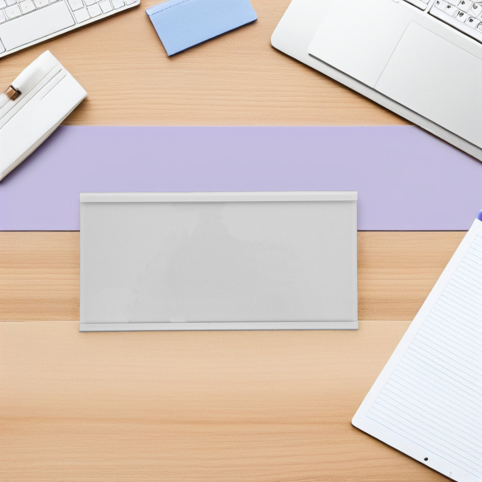 Eleganter Aluminium-Namensschi – Desk Name Plate Bewertung und Preis