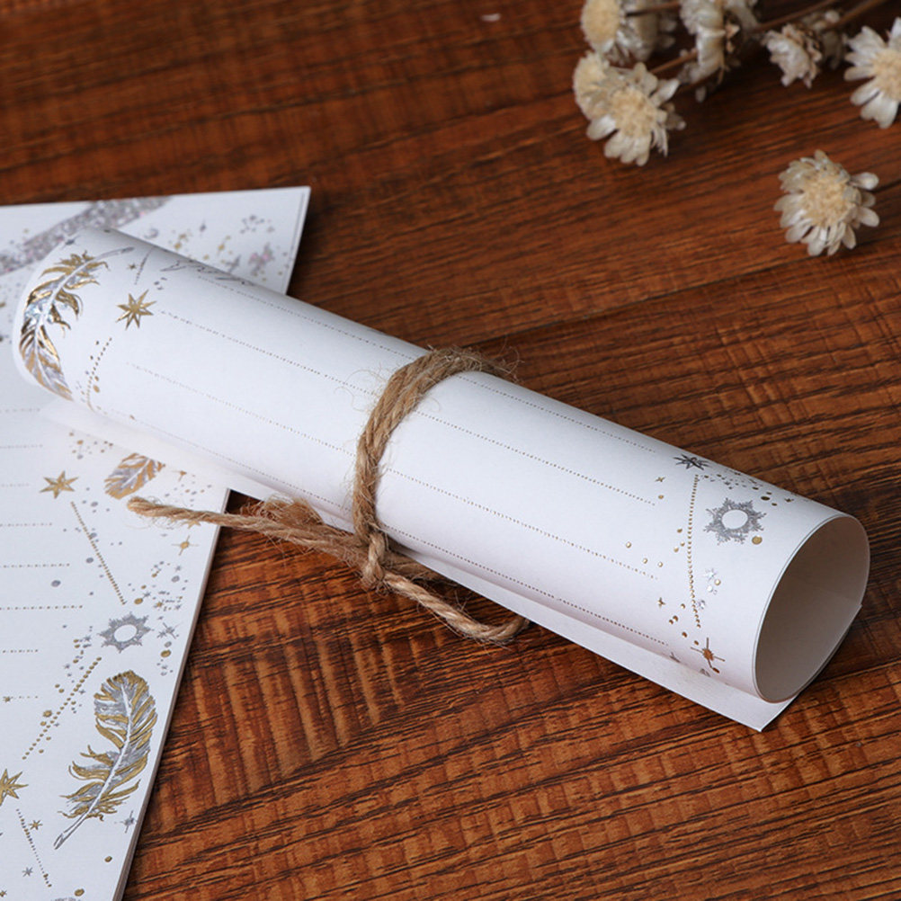 1 Set Einladungspapier-Set aus – Letter Envelope Kraft Bewertung und Preis