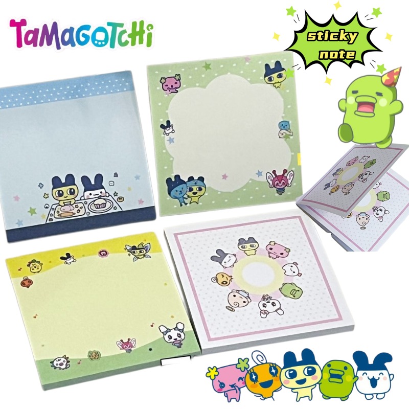 4 Stück Tamagotchi Mametchi Me – Memo Pad Sticky Bewertung und Preis