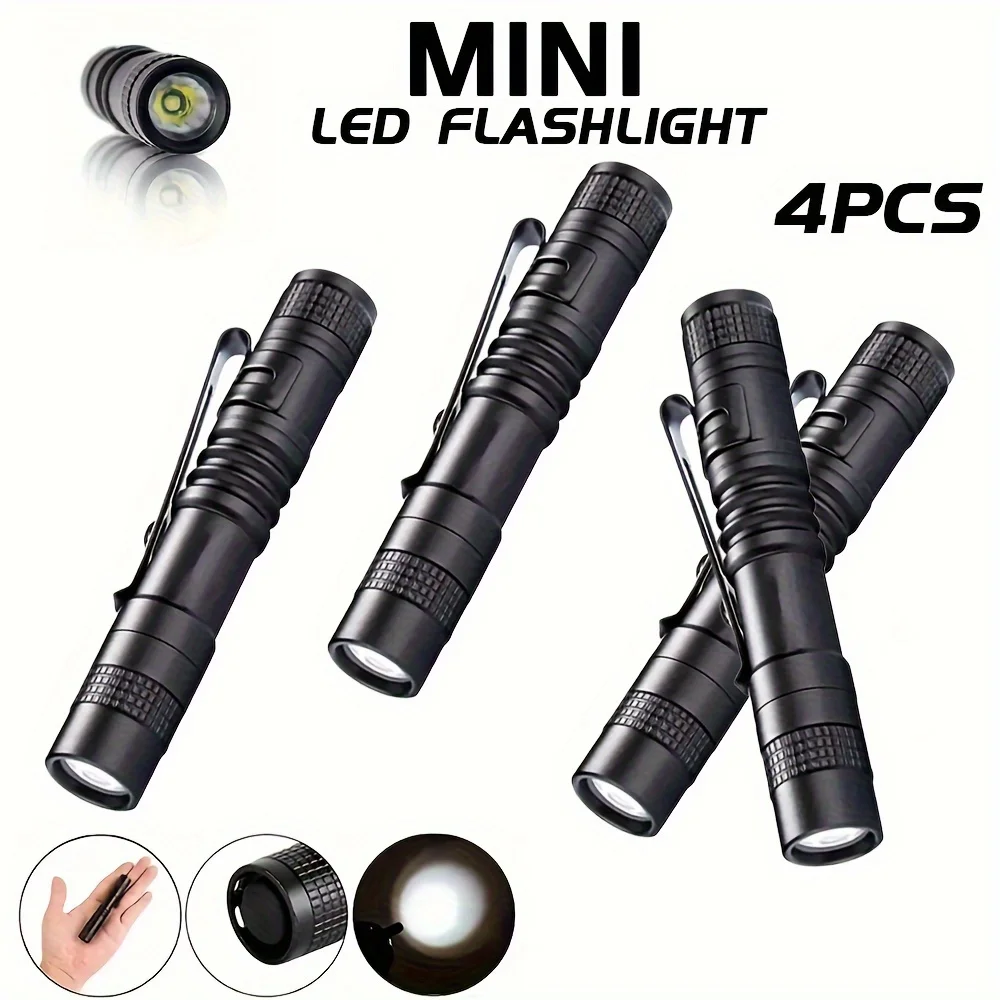 1-4PCS Mini Tragbare LED Stift – Stationery Supply Bewertung und Preis