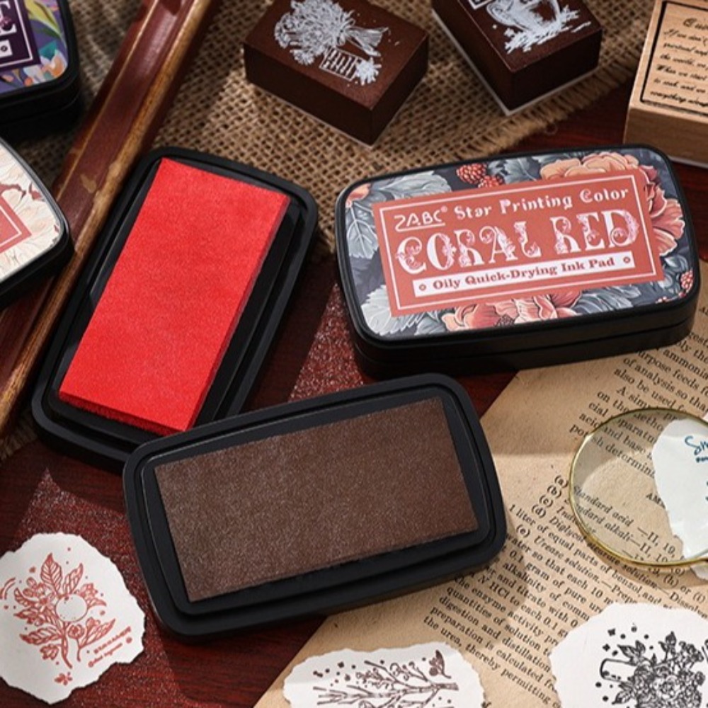 Neues Buntes Stempelkissen Rec – Self Inking Stamp Bewertung und Preis