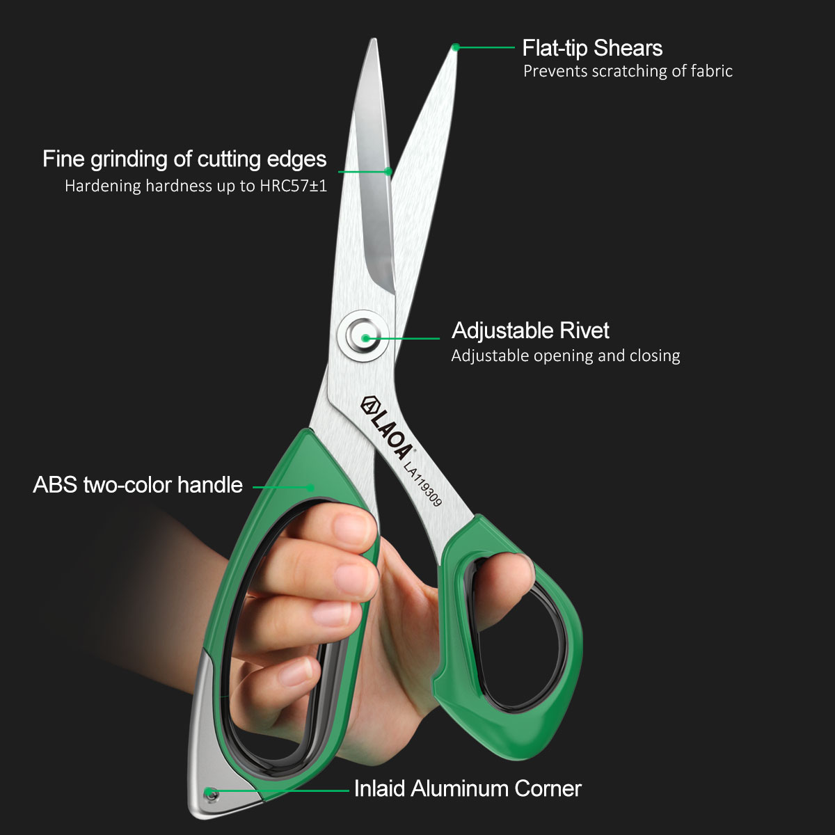 LAOA Edelstahl-Mehrzweckschere – Scissors Stainless Craft Bewertung und Preis