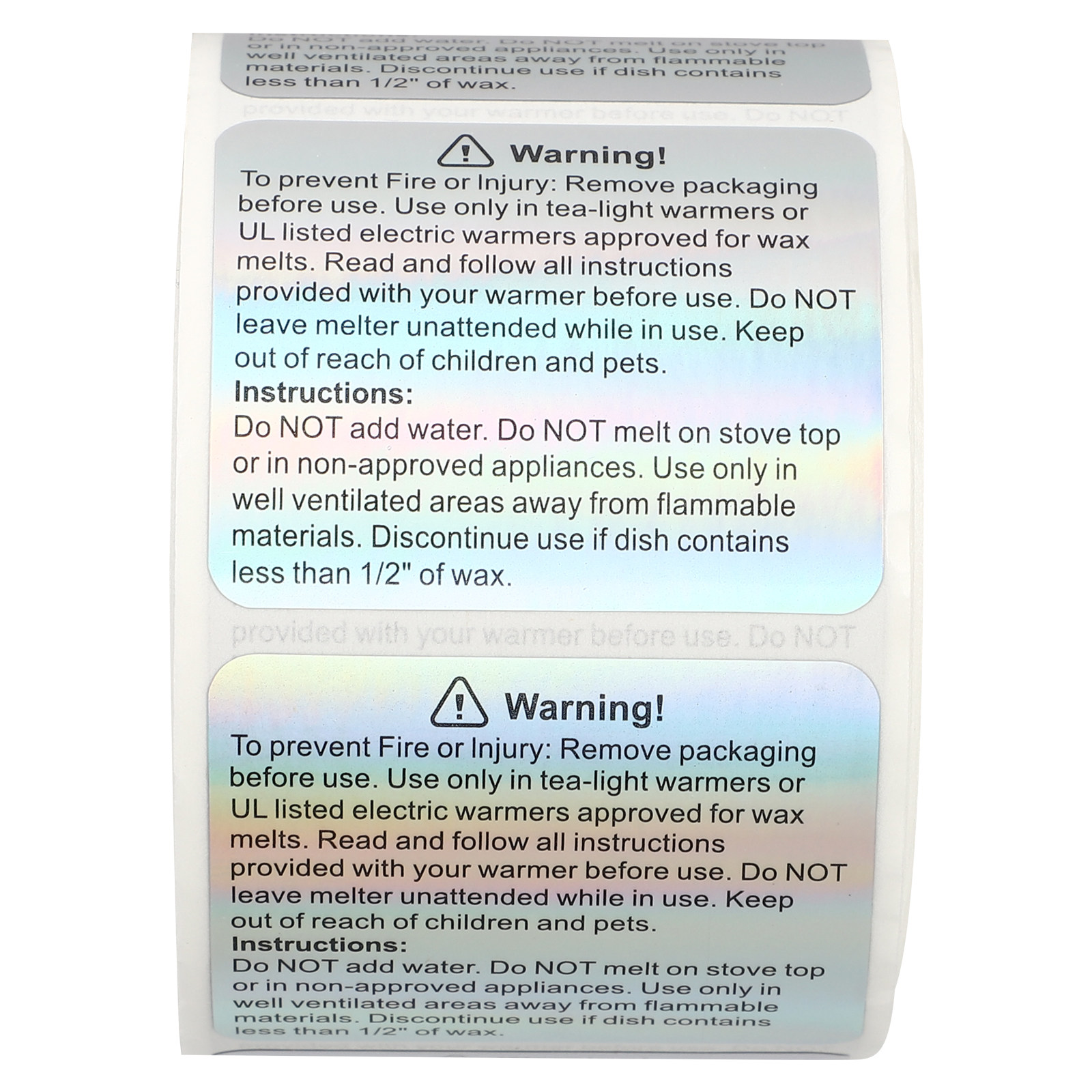 1 Rolle Warnaufkleber für Wach – Sticker Label Roll Bewertung und Preis