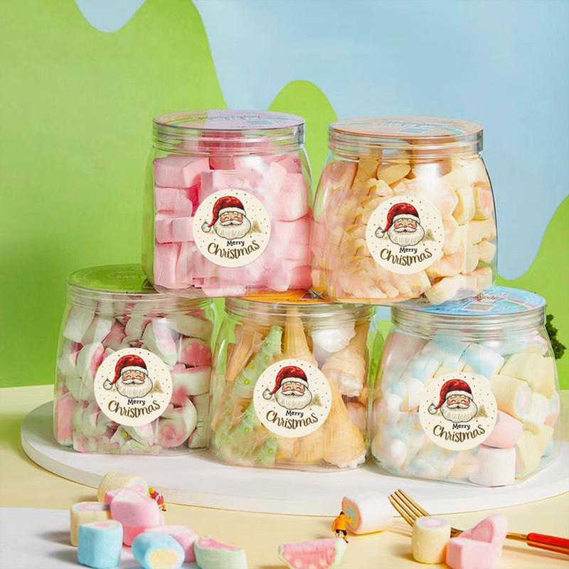 500 Stück/Rolle Weihnachts-Wei – Sticker Label Roll Bewertung und Preis